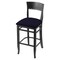 Holland Bar Stool Co 30" Bar Stool, Black Finish, Canter Twilight Seat 316030Blk002 - alternate 1